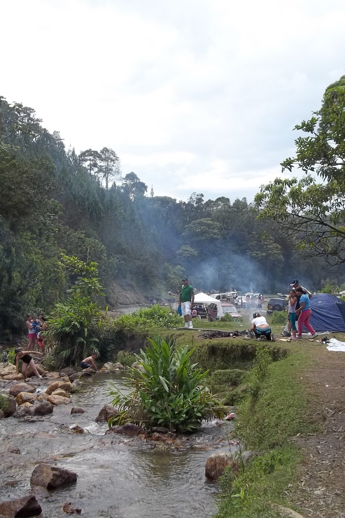 Charcos de La Clara en Caldas