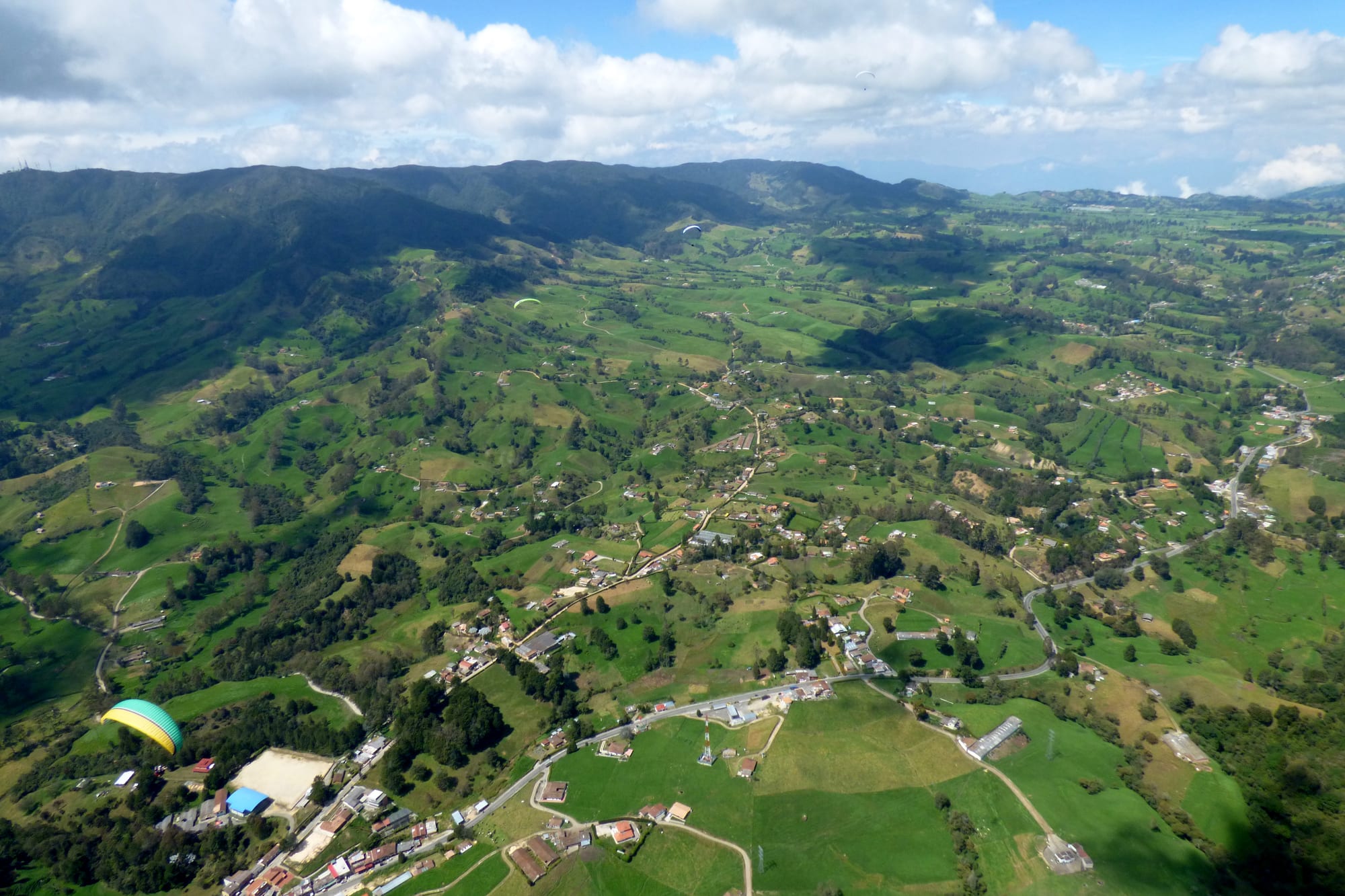 Paisaje rural de San Félix en Bello